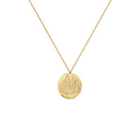 Zahar Capricorn Gold Star Sign Necklace
