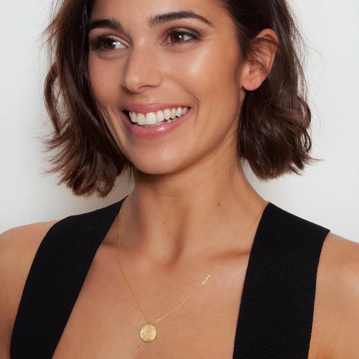 Zahar Libra Gold Star Sign Necklace