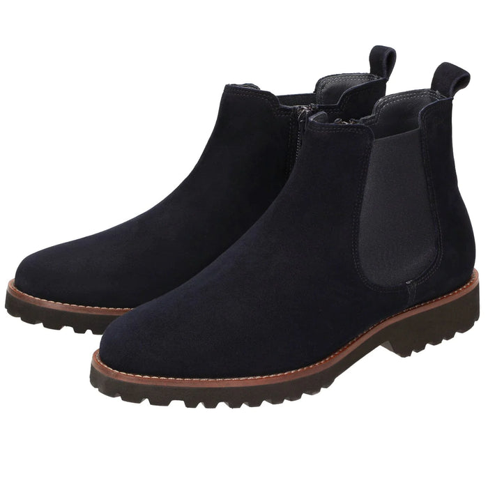 Sioux navy suede Boot Meredith 701
