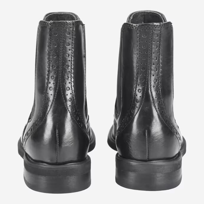 Paul Green Black Brogue Style Boot 8070-024