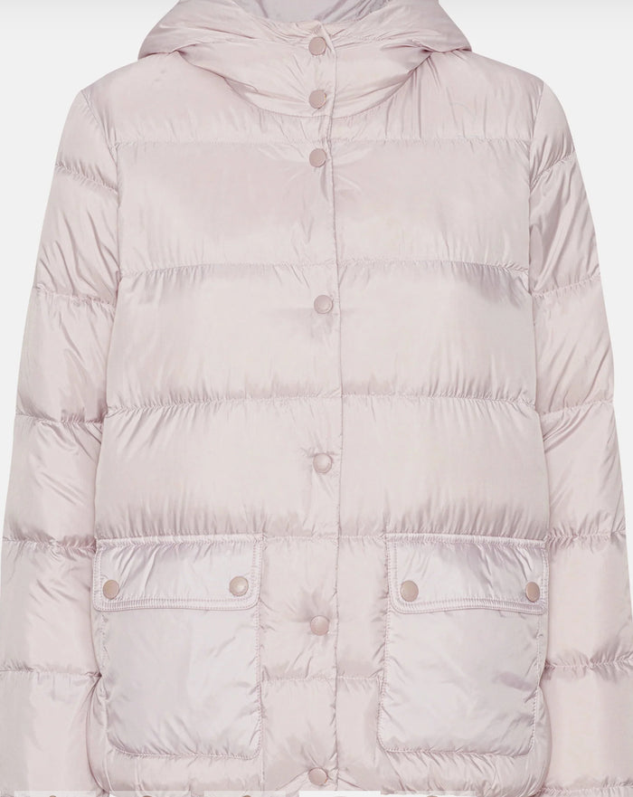 Ilse Jacobsen Down/Feather Puffer Jacket Concrete Walk05