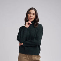 Cloth Paper Scissors Jumper Black/Pine C1826