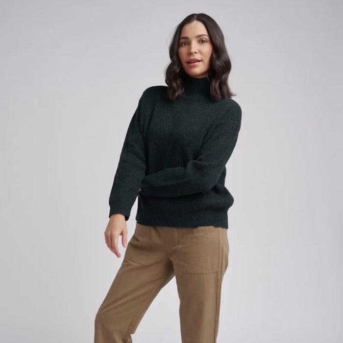 Cloth Paper Scissors Jumper Black/Pine C1826