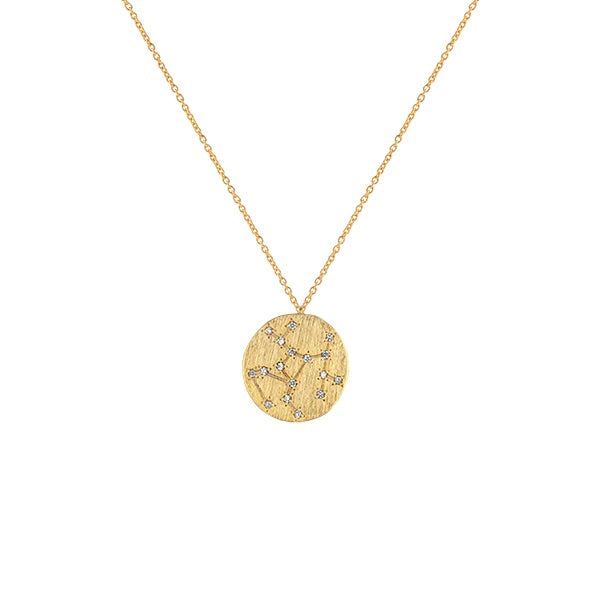 Zahar Sagittarius Gold Star Sign Necklace