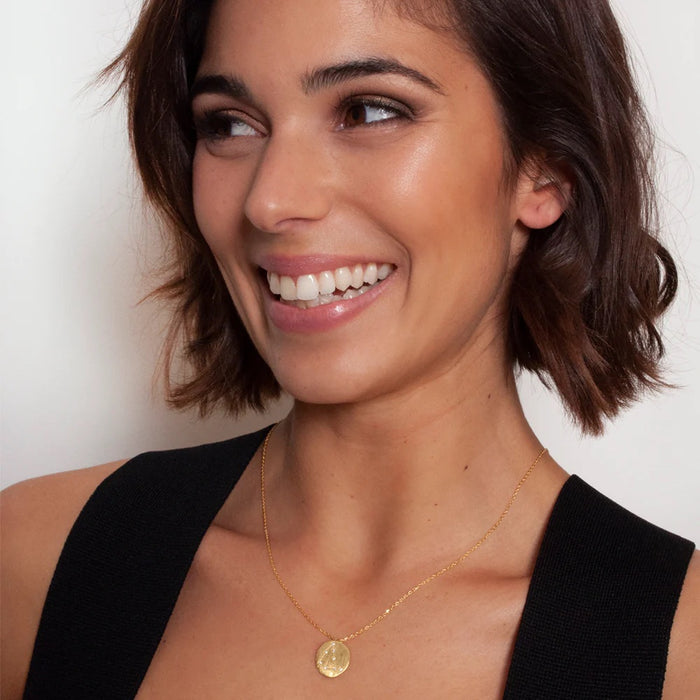 Zahar Capricorn Gold Star Sign Necklace