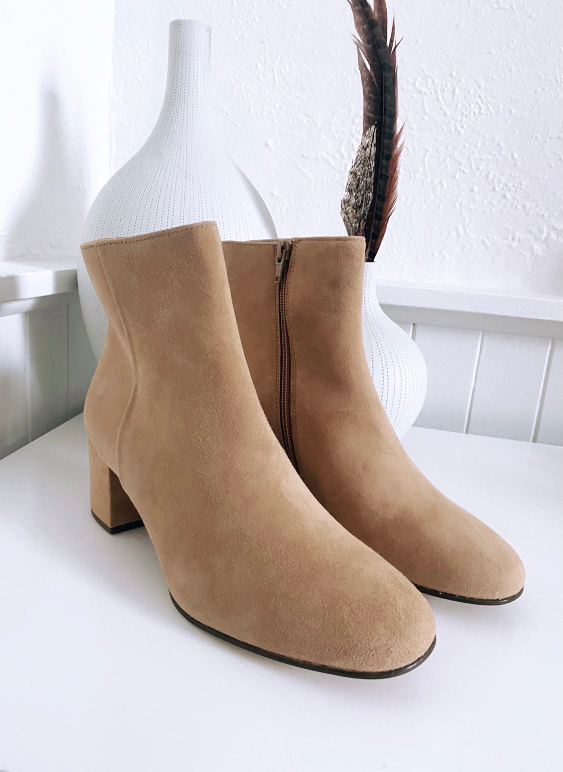 Hogl Toffee Suede Ankle Boot 4107