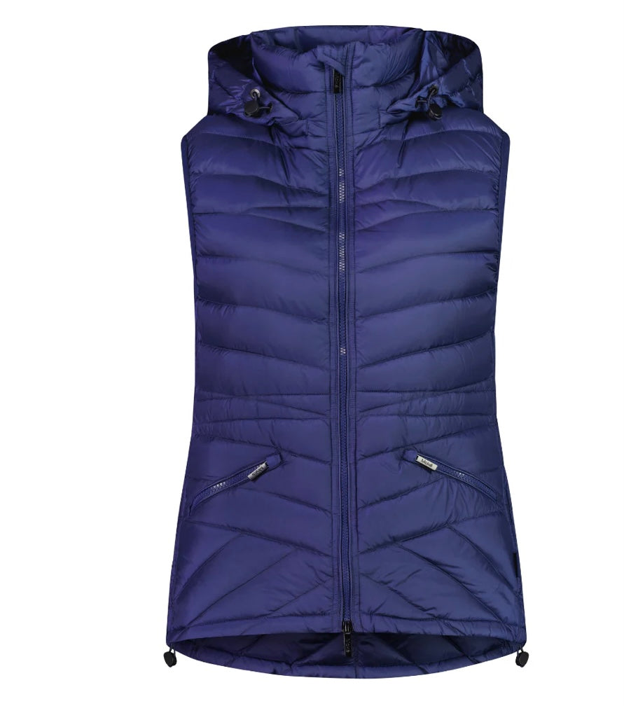 Moke Mary - Claire Packable Down Vest Moonlight