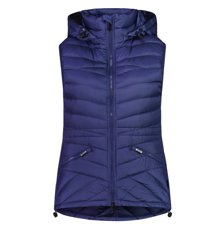 Moke Mary - Claire Packable Down Vest Moonlight