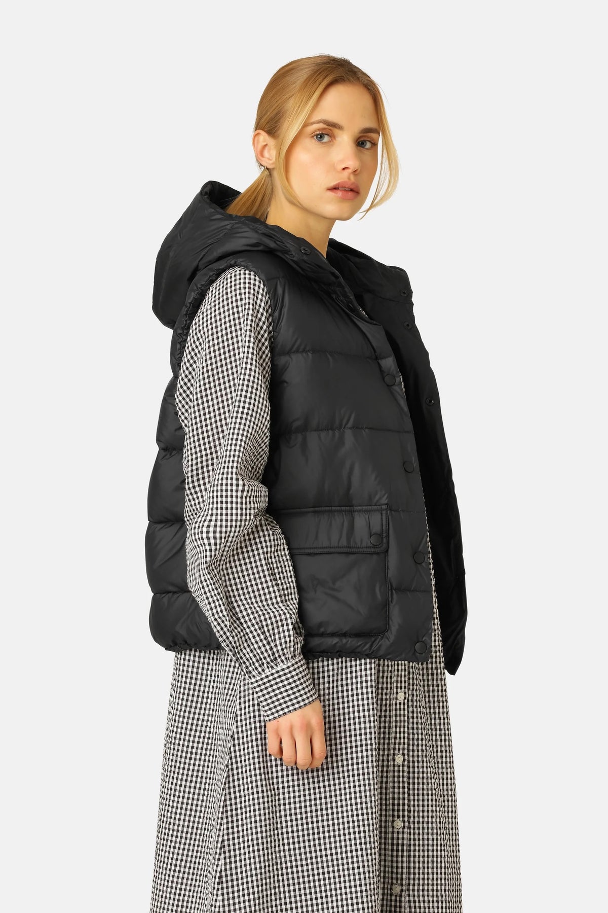 Ilse Jacobsen Down Vest Black