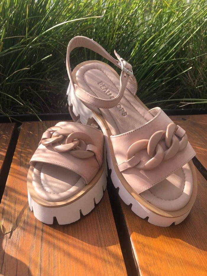 Beau Coops Sandals Pale Pink