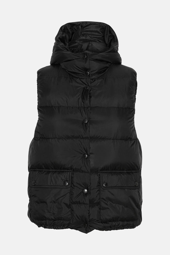Ilse Jacobsen Down Vest Black Walk06
