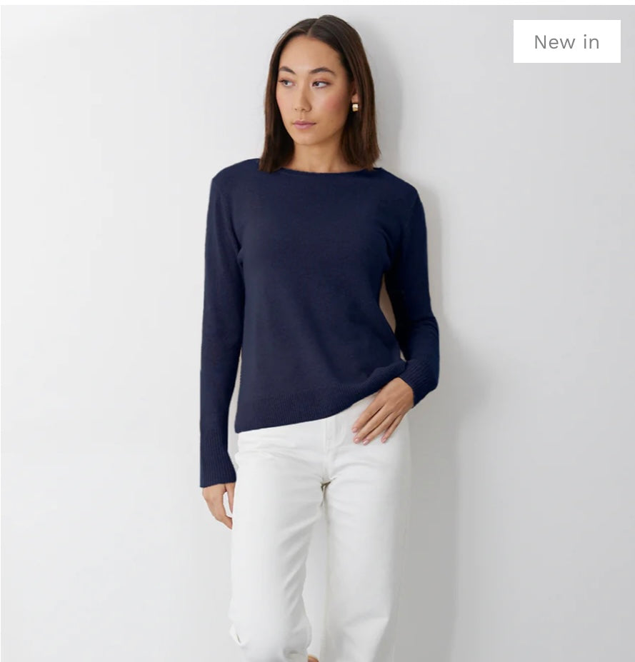 Mia Fratino Essential Crew Navy 23511