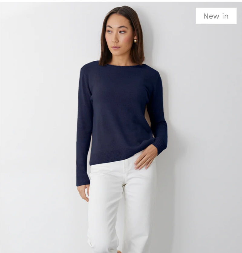 Mia Fratino Essential Crew Navy 23511