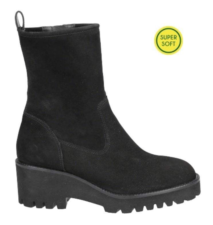 Paul Green Sportnubuk Black 9017-05