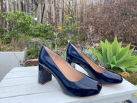 Unisa Ocean patent leather heel Nedra Lmt Oceany