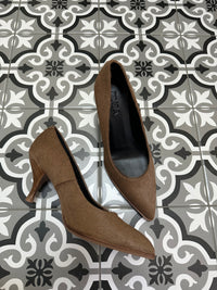 Zinda Tan Pony Heel