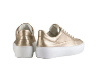 Hogl Metallic Gold Sneakers