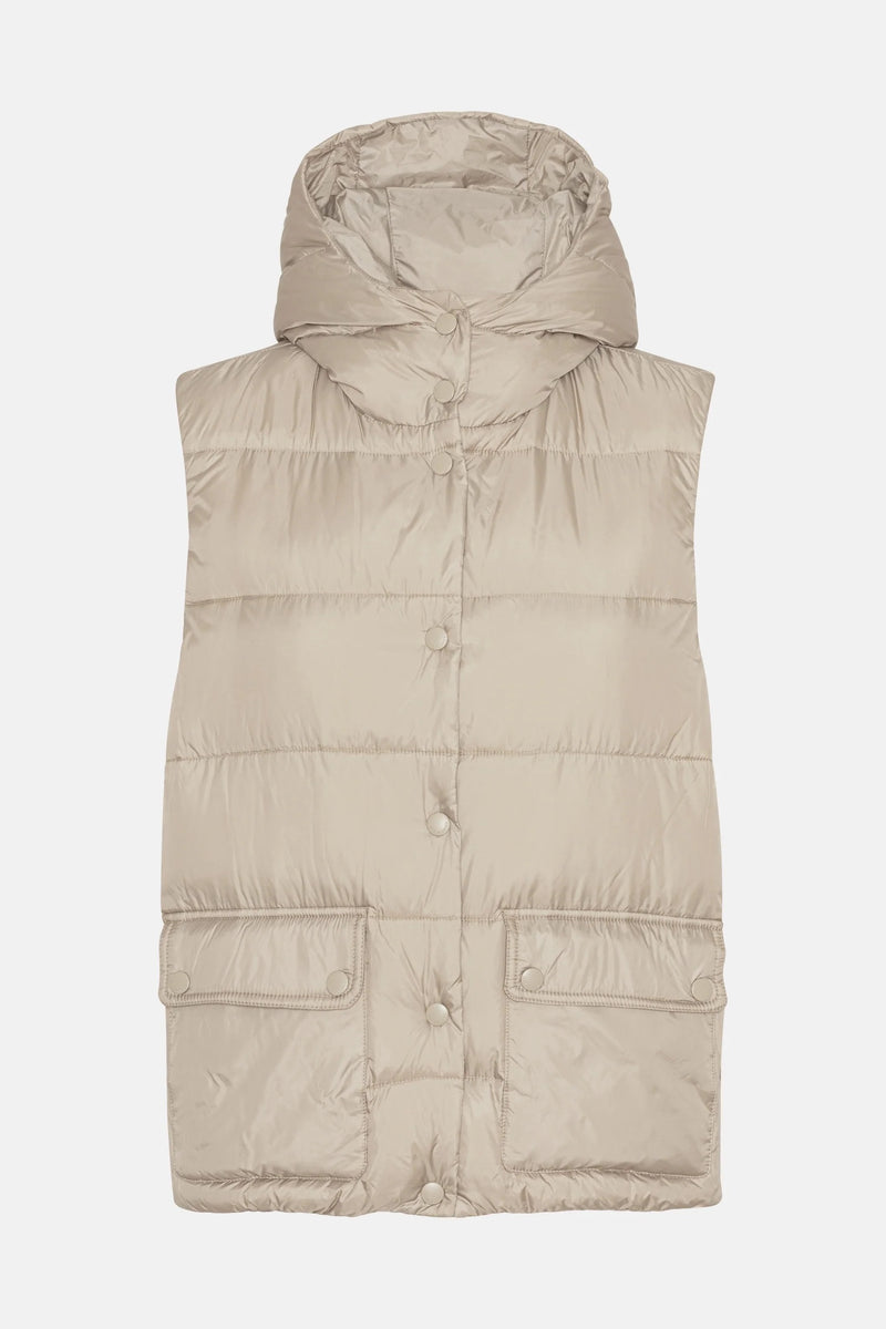 Ilse Jacobsen Down Vest Cobblestone