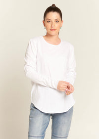 Cloth Paper Scissors white long sleeve t-shirt 1338
