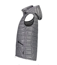 Moke Mary-Claire Packable Vest Houndstooth