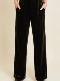 Kamare Surrey Velvet Pants Olive