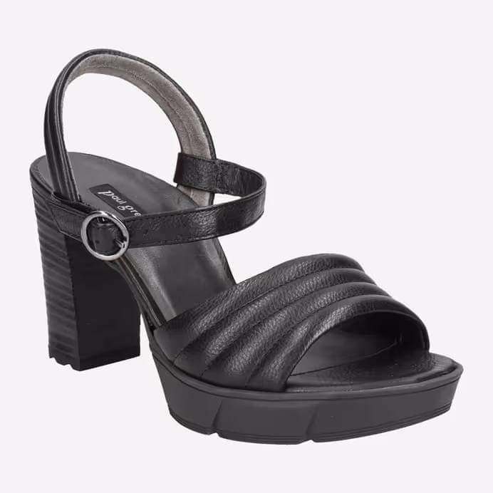 Paul Green Black Heel 7928-00