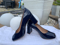 Unisa Ocean patent leather heel Nedra Lmt Oceany