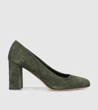 Sempre Di Green Suede Pump