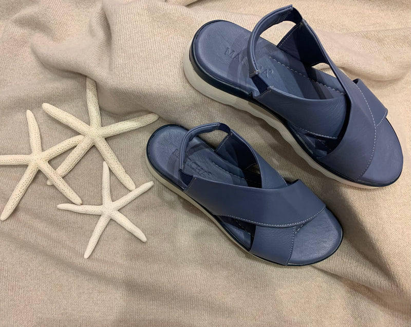 Marcha Cornflower Blue Sandals