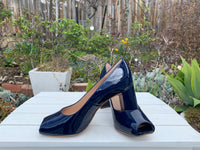 Unisa Ocean patent leather heel Nedra Lmt Oceany