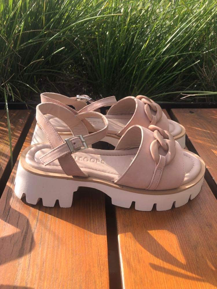 Beau Coops Sandals Pale Pink